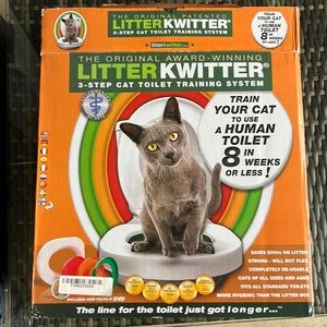 Cat Toilet Training System By Litter Kwitter & CatToilet Training MultiKatKit